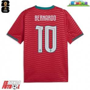 Portugal Bernardo Silva #10 Primera Equipación Mundial 2026 Manga Corta